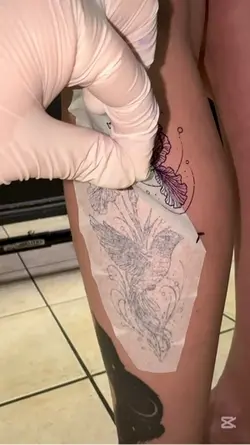 Color tattoo