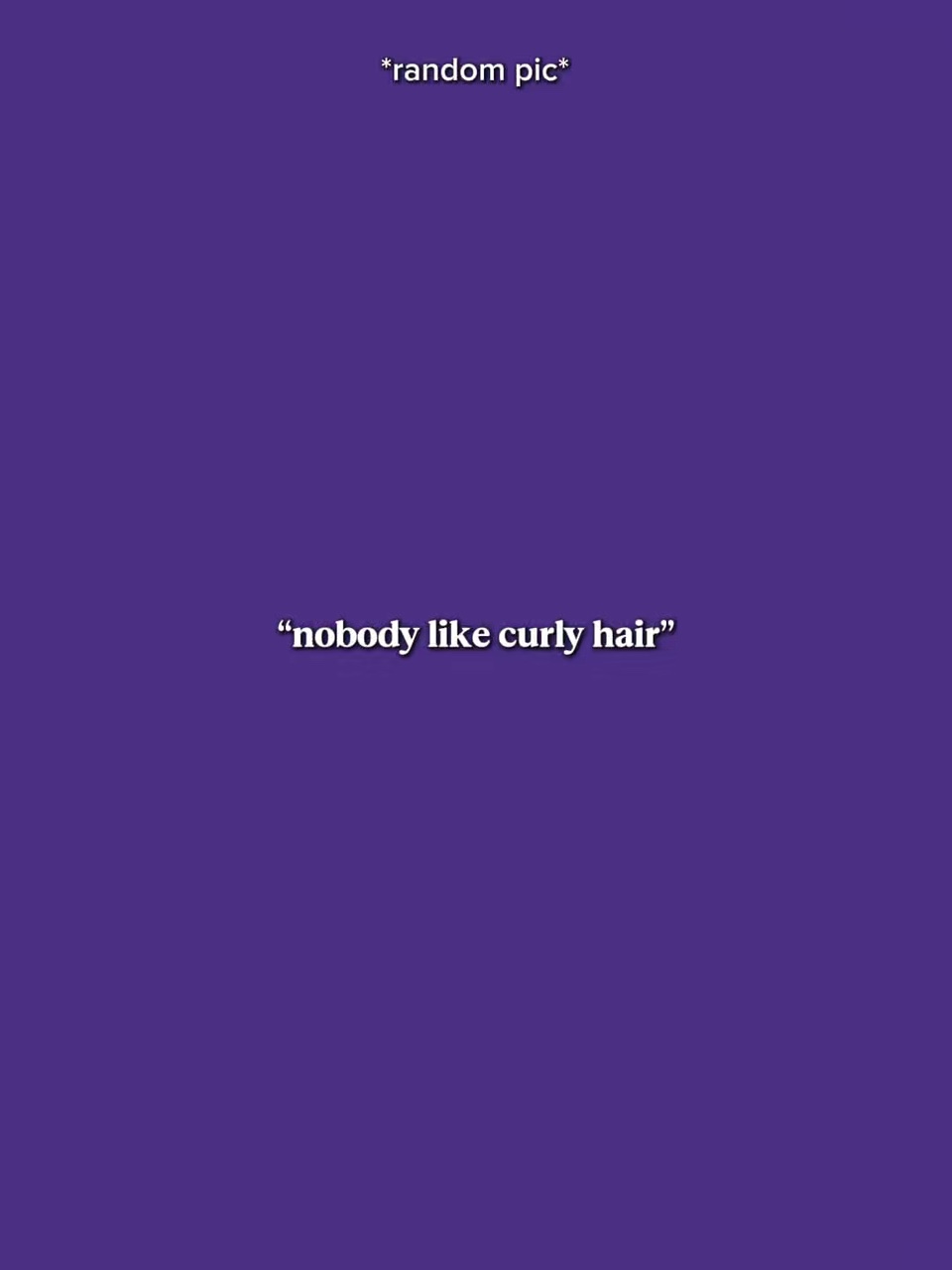 Ninguém Gosta De Cabelo Cacheado