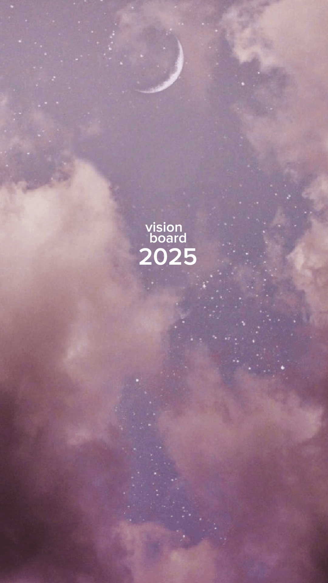 vision board 2025