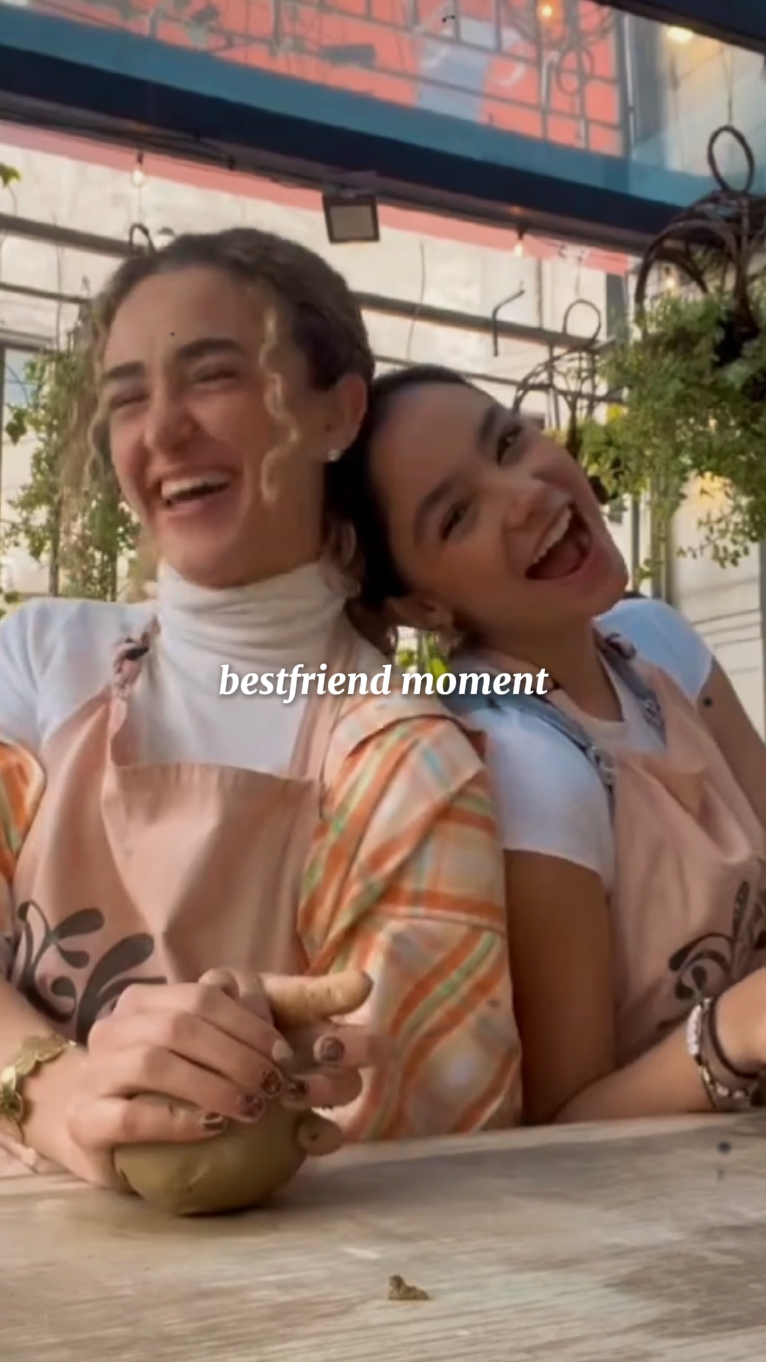 best friend moment