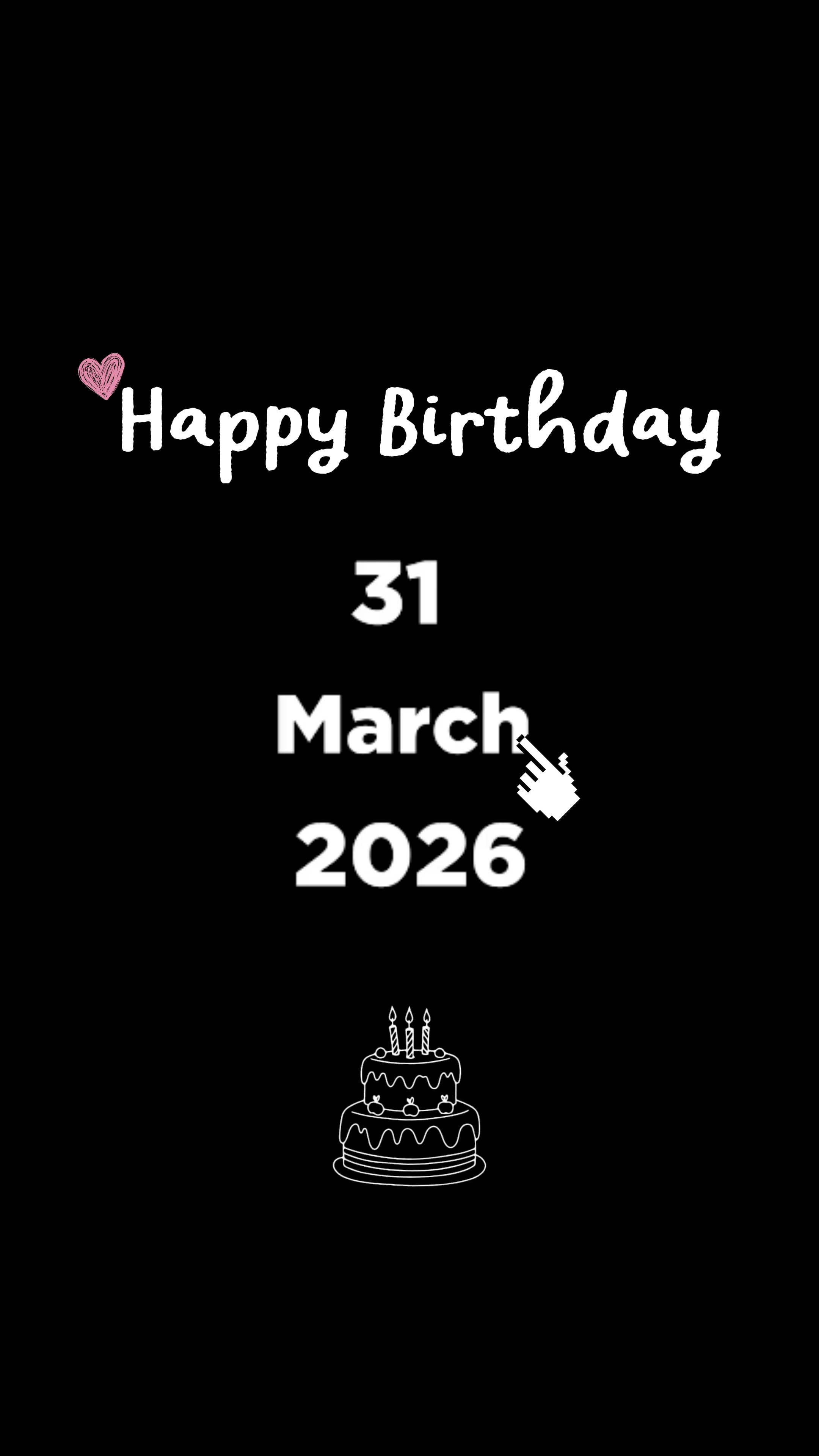 HBD KAKAK 31 MARET