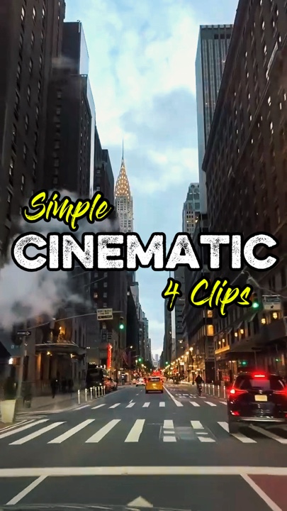 4 Clips Cinematic 