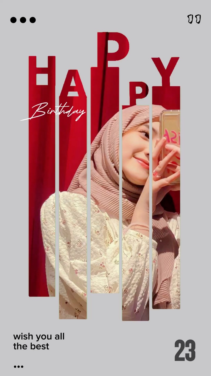 Estetik ulang tahun