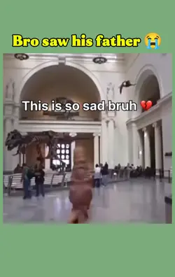 saw his father 