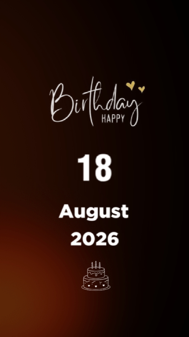 Doğum günü 18 Ağustos 