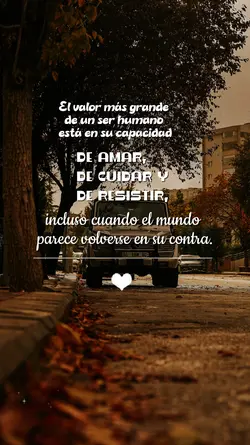 Amar cuidar resistir