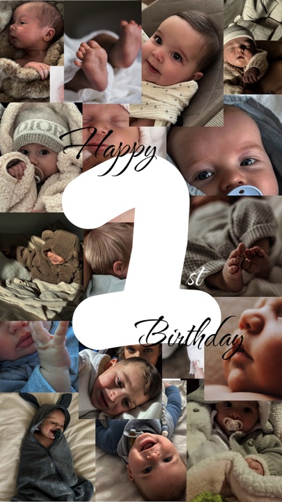 Anniversaire 1 an