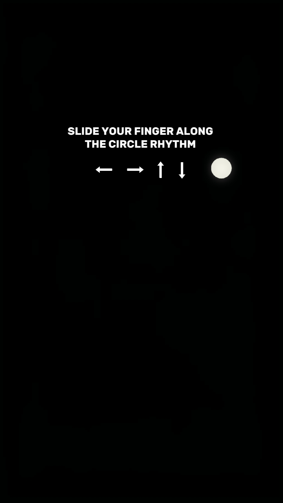 Slide your finger