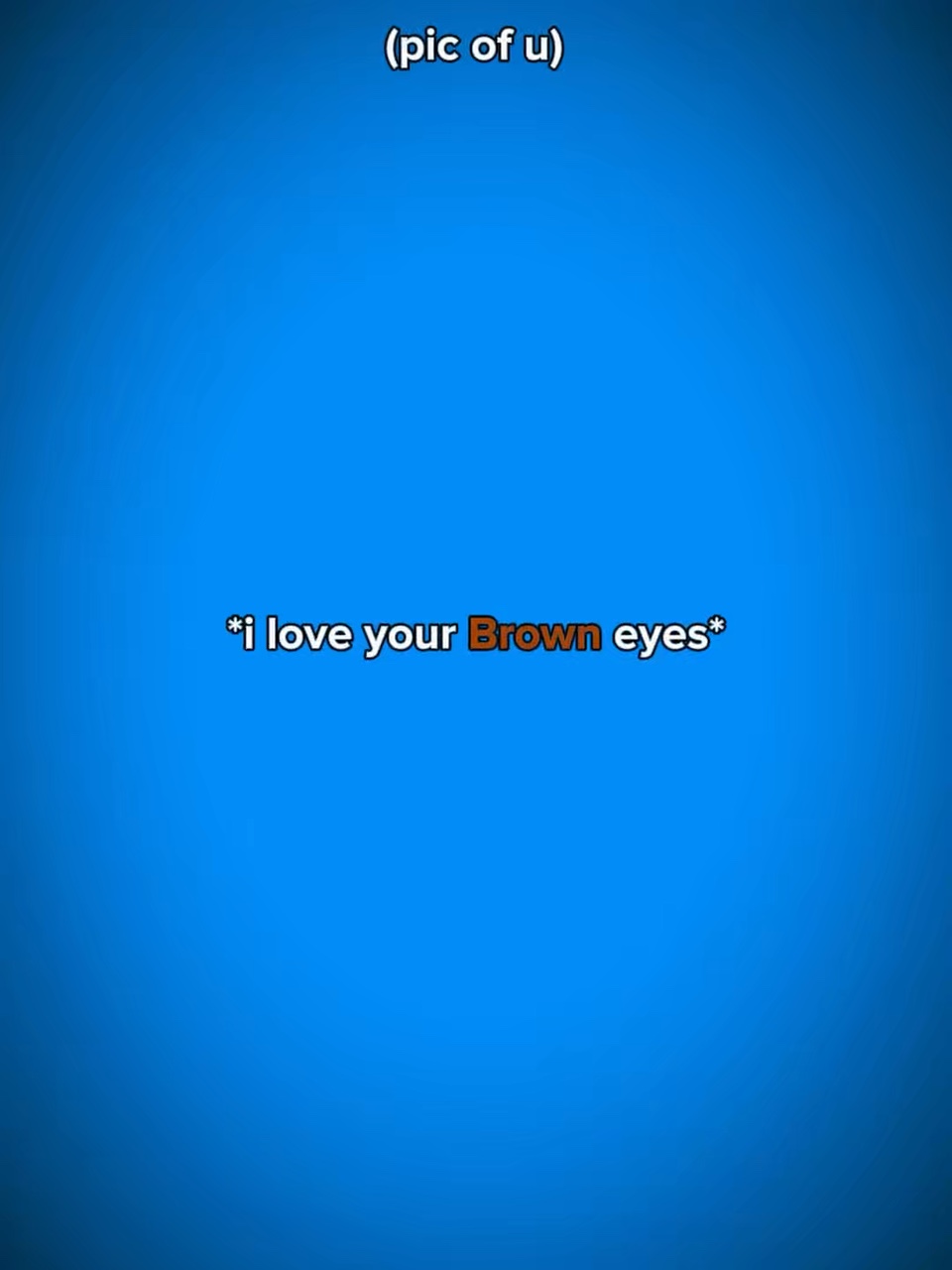 Braune Augen