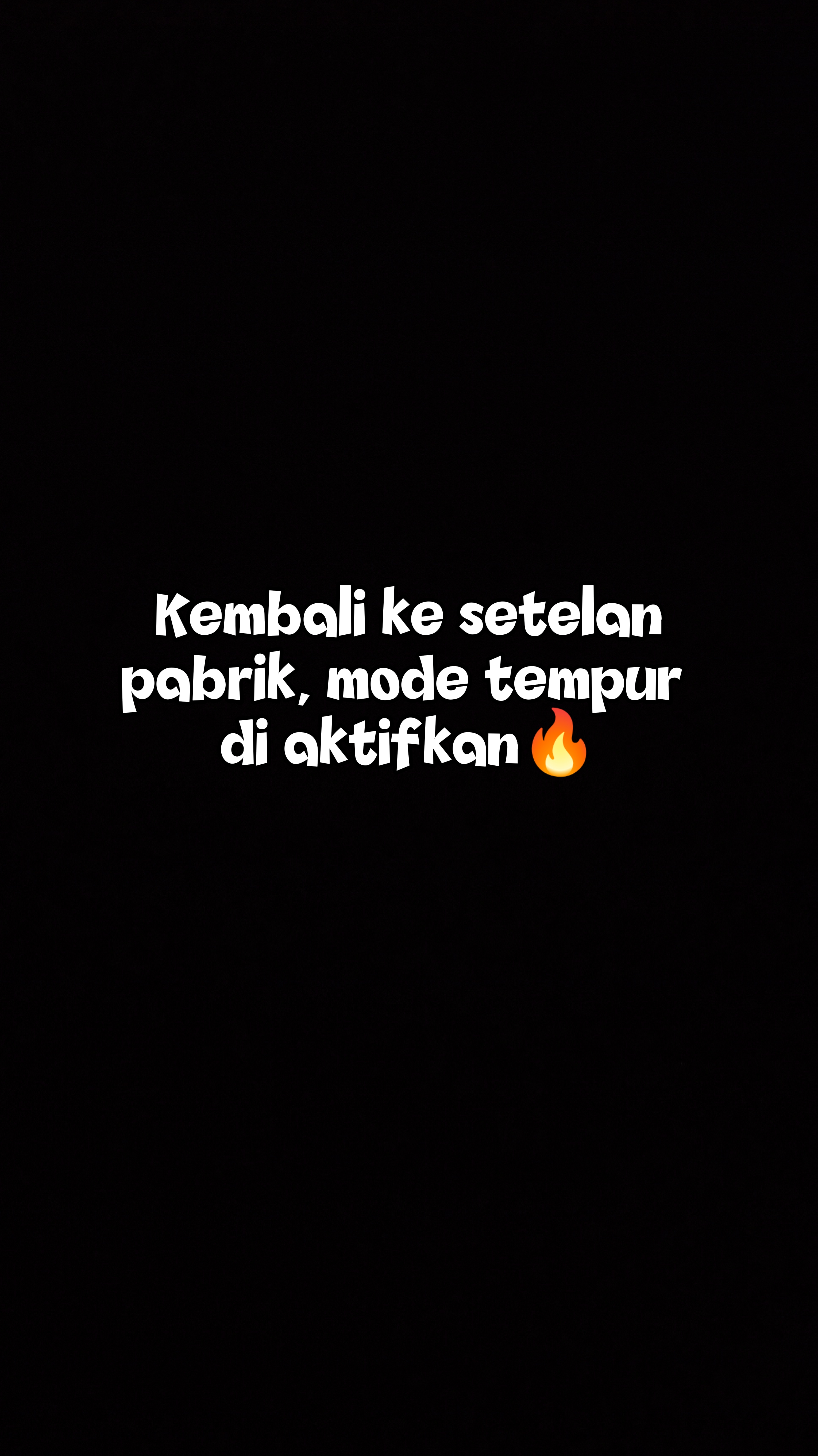 Kembali ke setelan