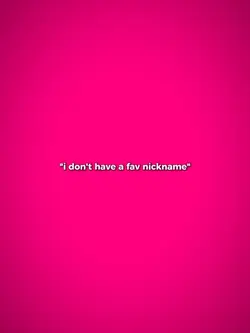 have fav nickname