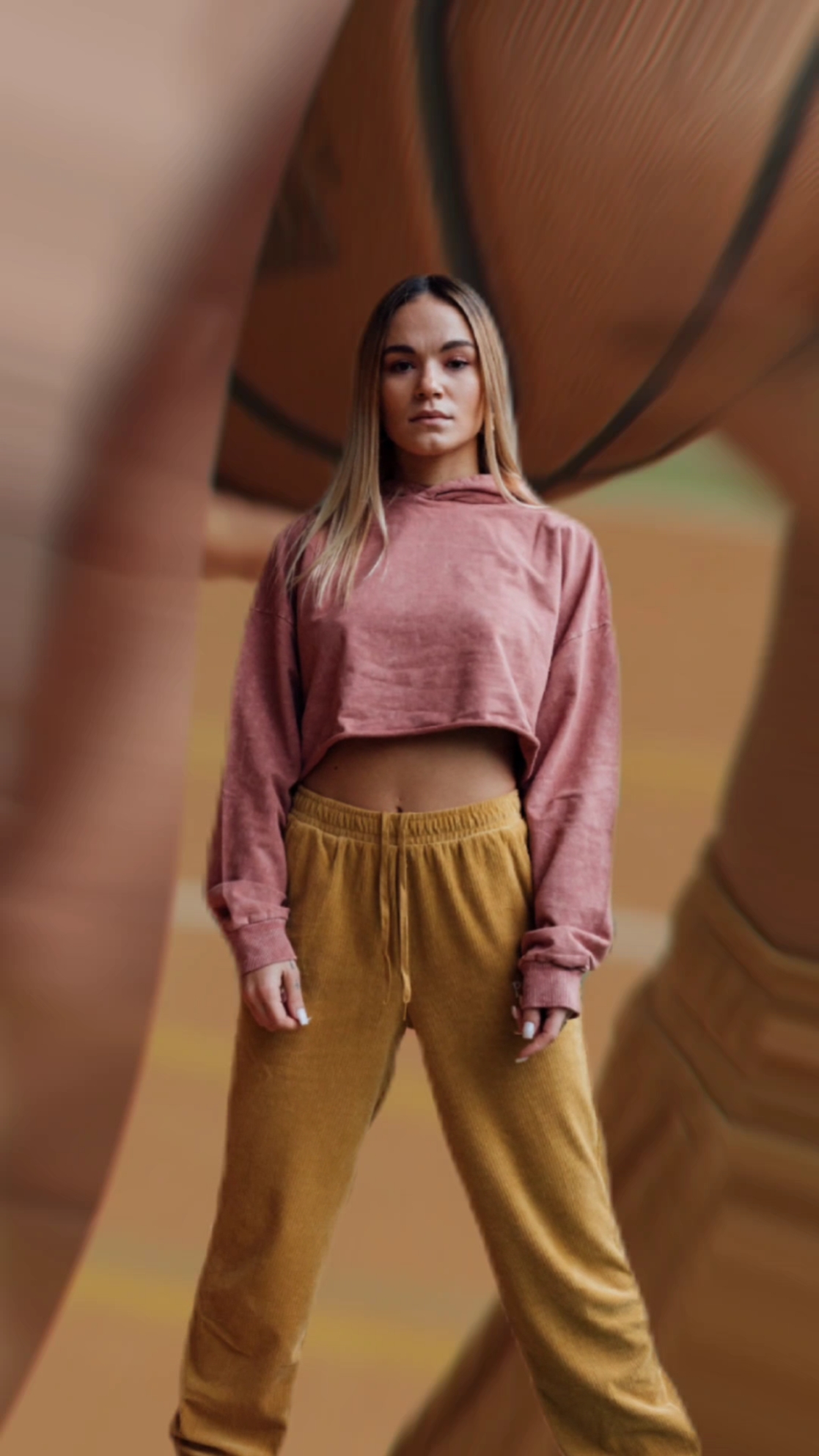 Clothing Product Display In Cutout Effect TikTok Style

