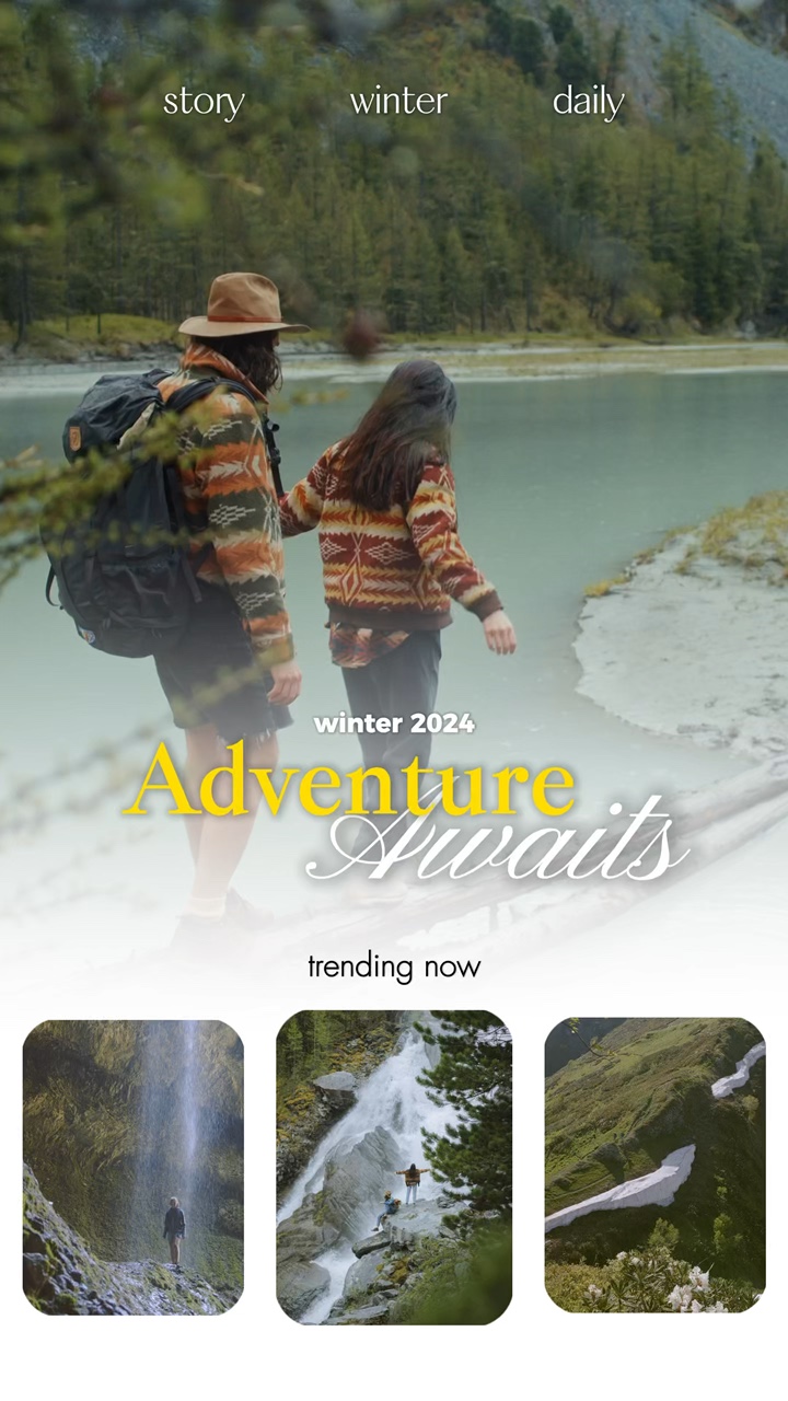 Interfaz IU Paquetes de viaje Anuncios de Instagram