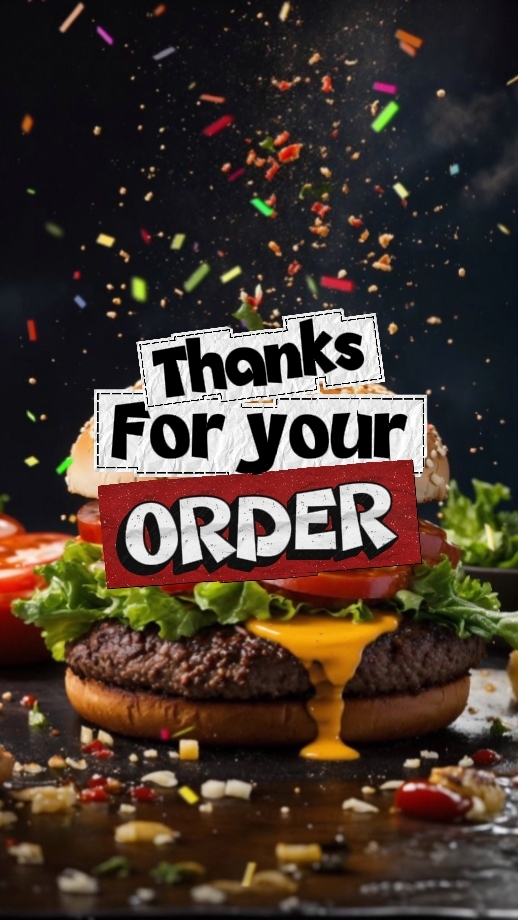 Danke für die Bestellung