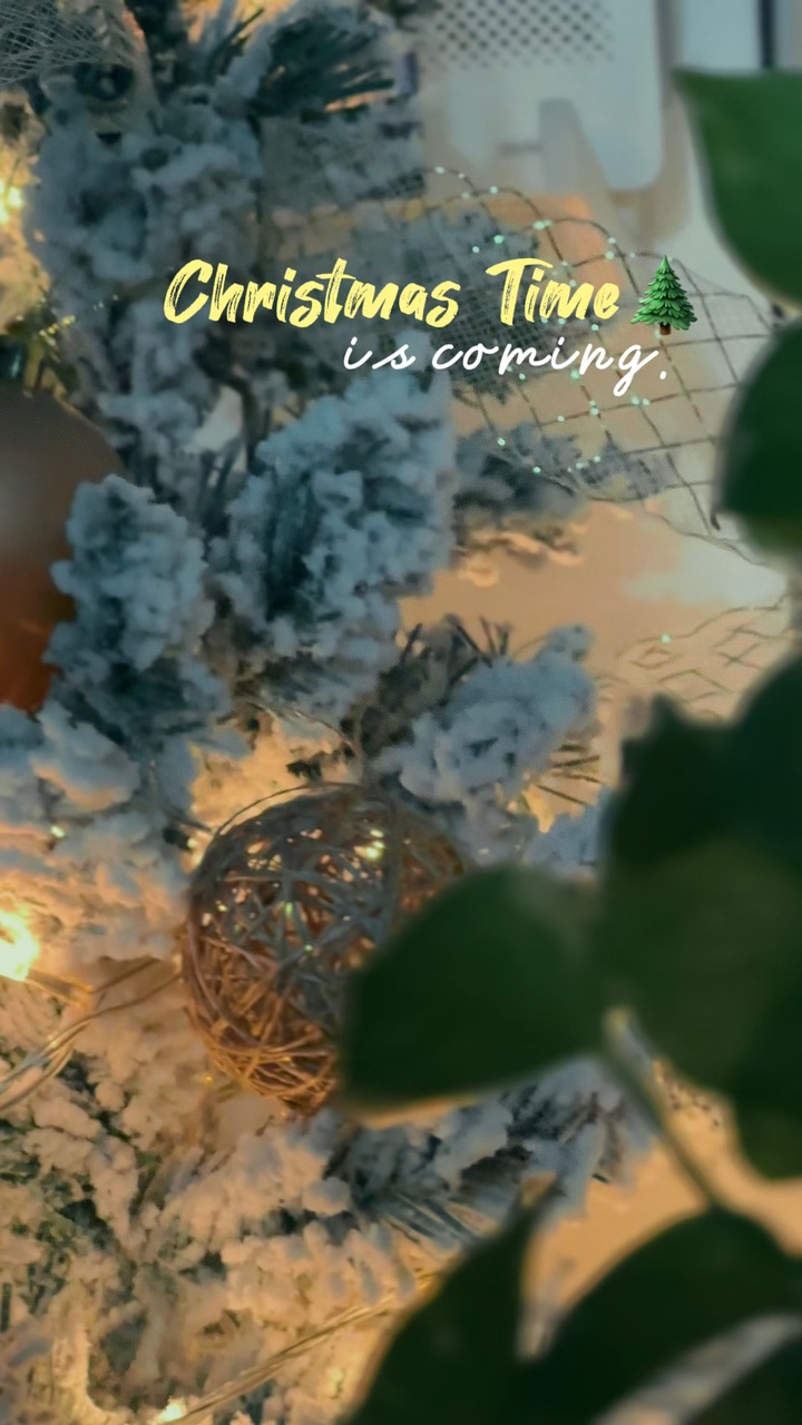 Christmas is coming.