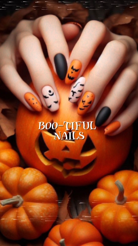 Uñas abucheadas