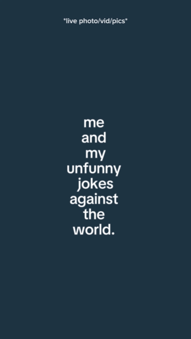 me and my unfunny jo