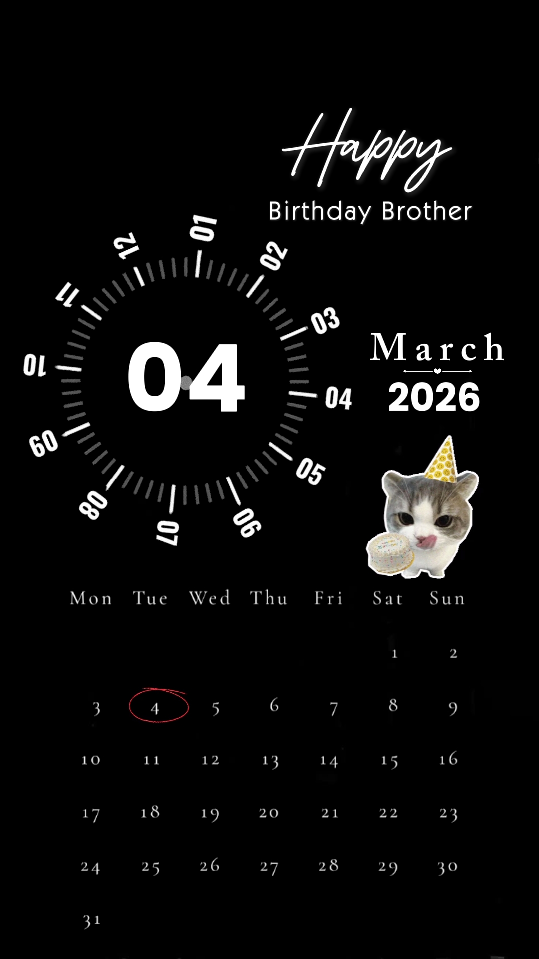 HBD KAPATID 04 MARSO