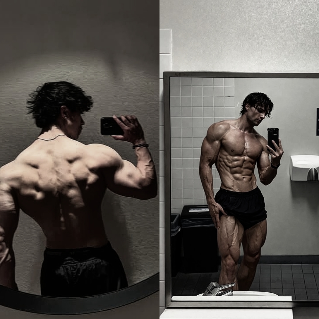 2 fotos de gimnasio