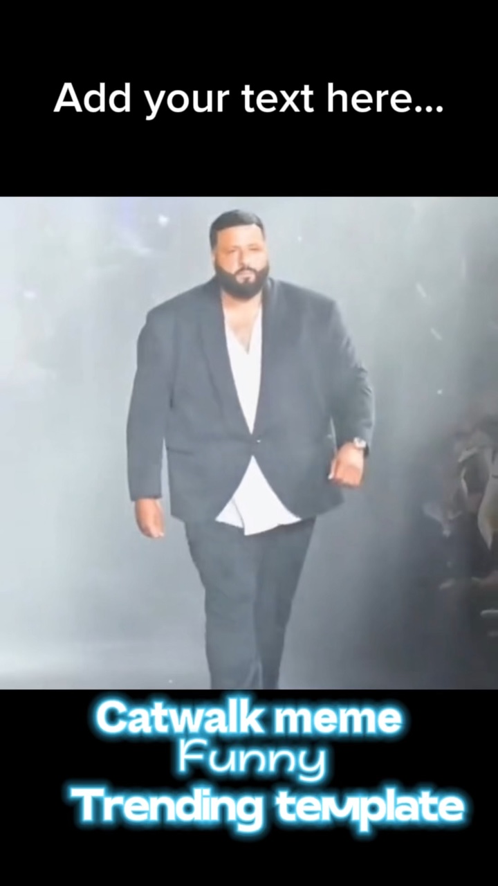 Trend catwalk meme