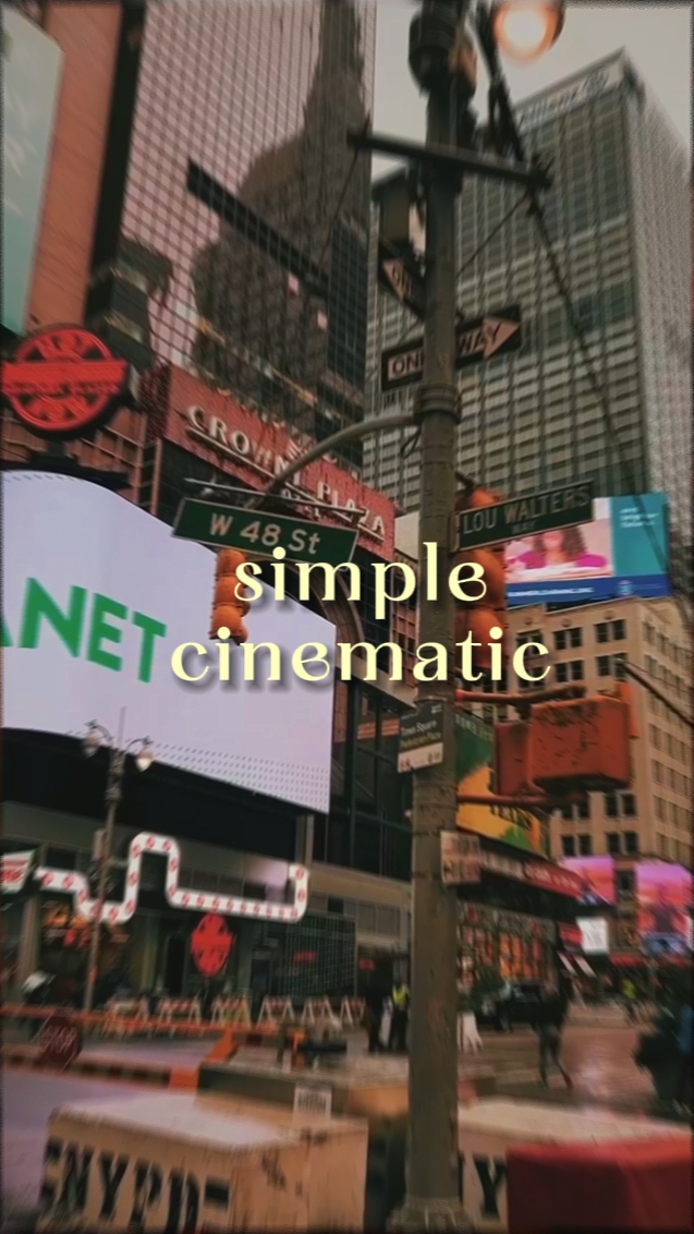 simple cinematic 