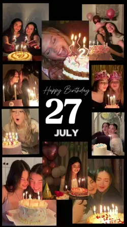 Birthday 27 July