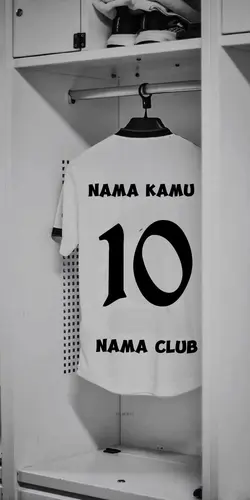 template jersey bola