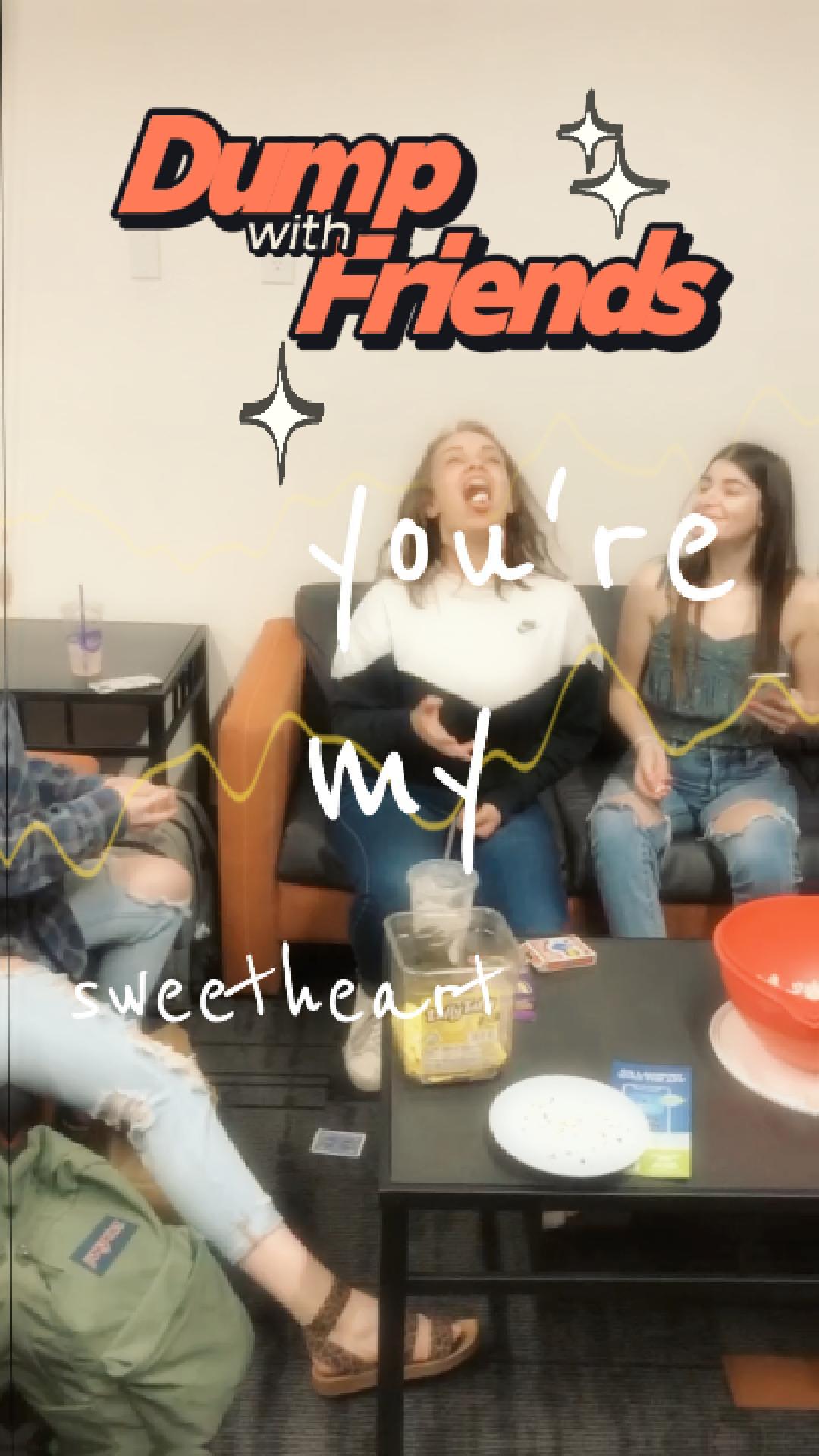 Amigos de volcado con