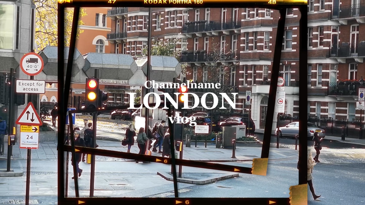 Intro du vlog de voyage