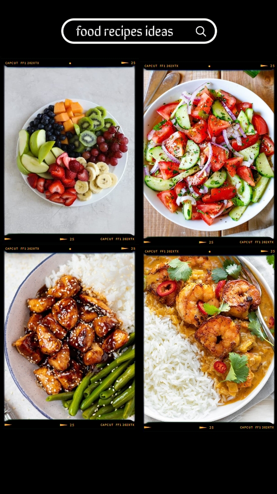 IDEA DE RECETAS DE COMIDA