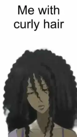 me w curly hair
