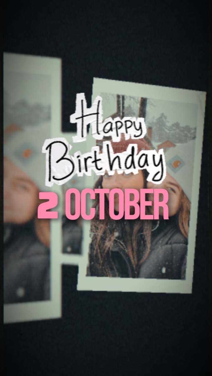 Birthday 2 October