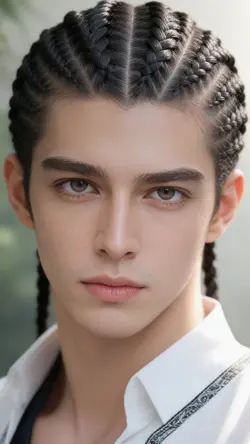 braid hair man