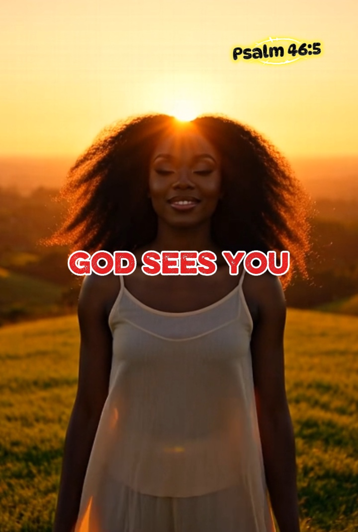 God sees you