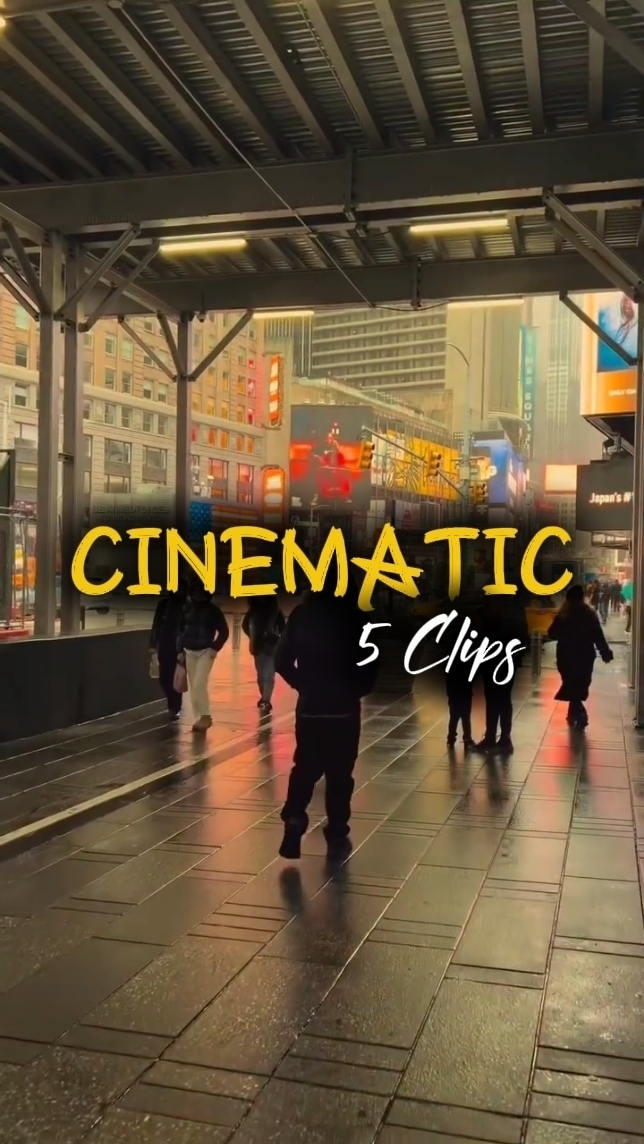 5 Clips Cinemáticos