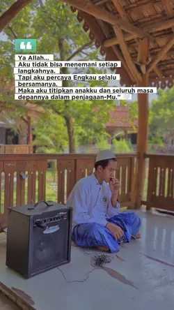 Aku titipkan anakku