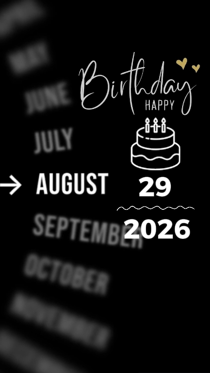 BDAY SON 29 AUGUST
