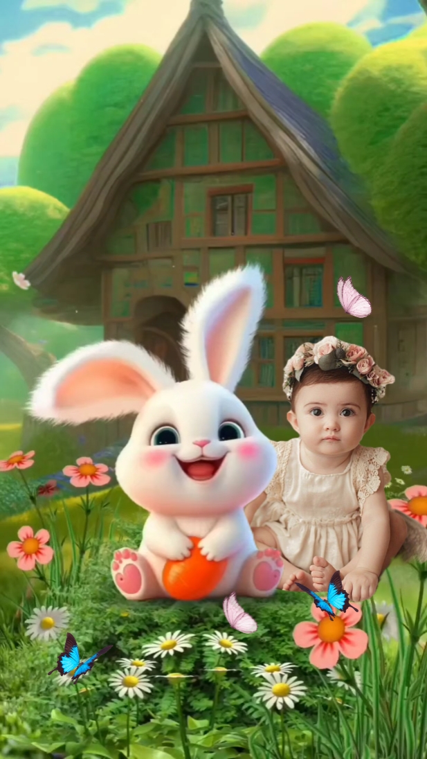Ang cute ng baby 