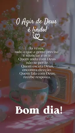 Bom dia!