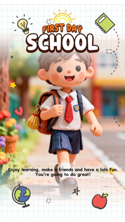 PREMIER JOUR D'ÉCOLE
