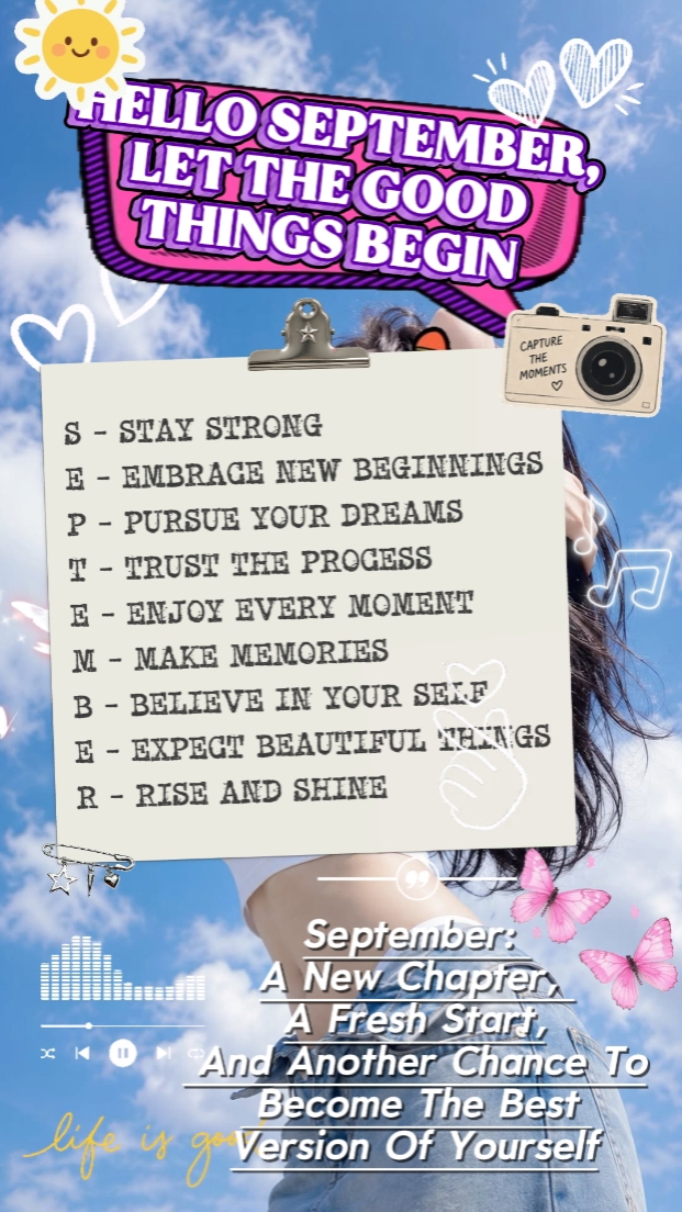 HALLO SEPTEMBER 2026