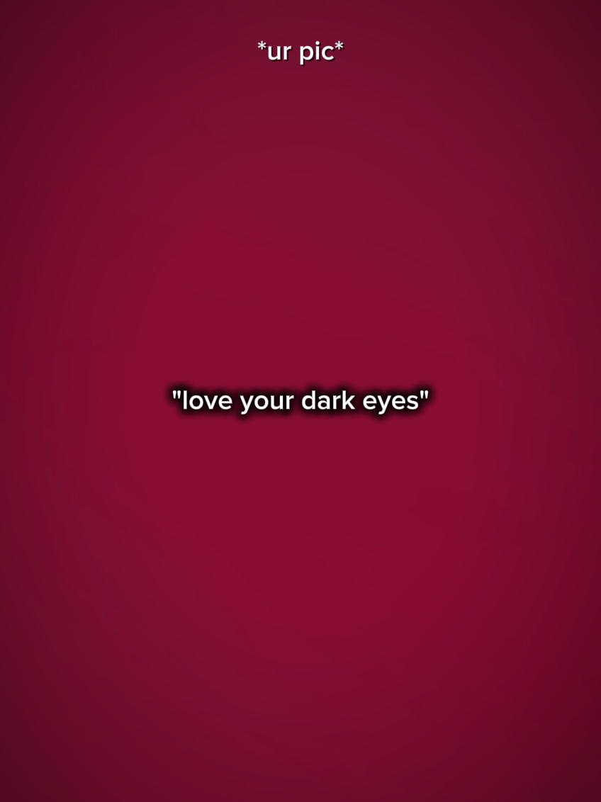 yeux sombres 
