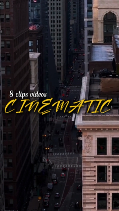 8 clips videos 
