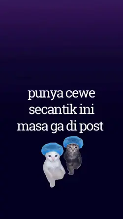 punya cewe secantik 