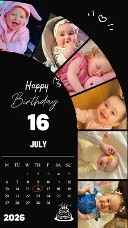 BDAY BABY 16 JULY