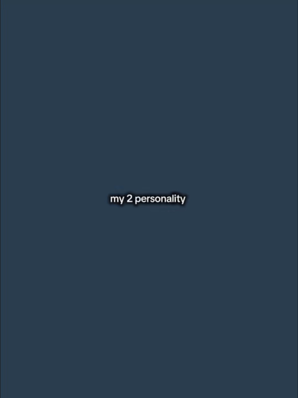 Ma personnalité