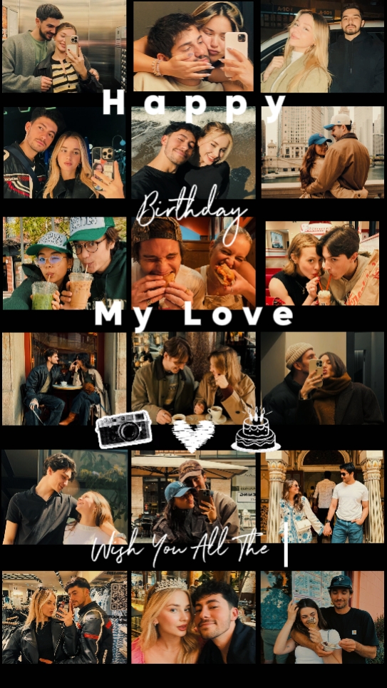 Feliz cumpleaños mi amor