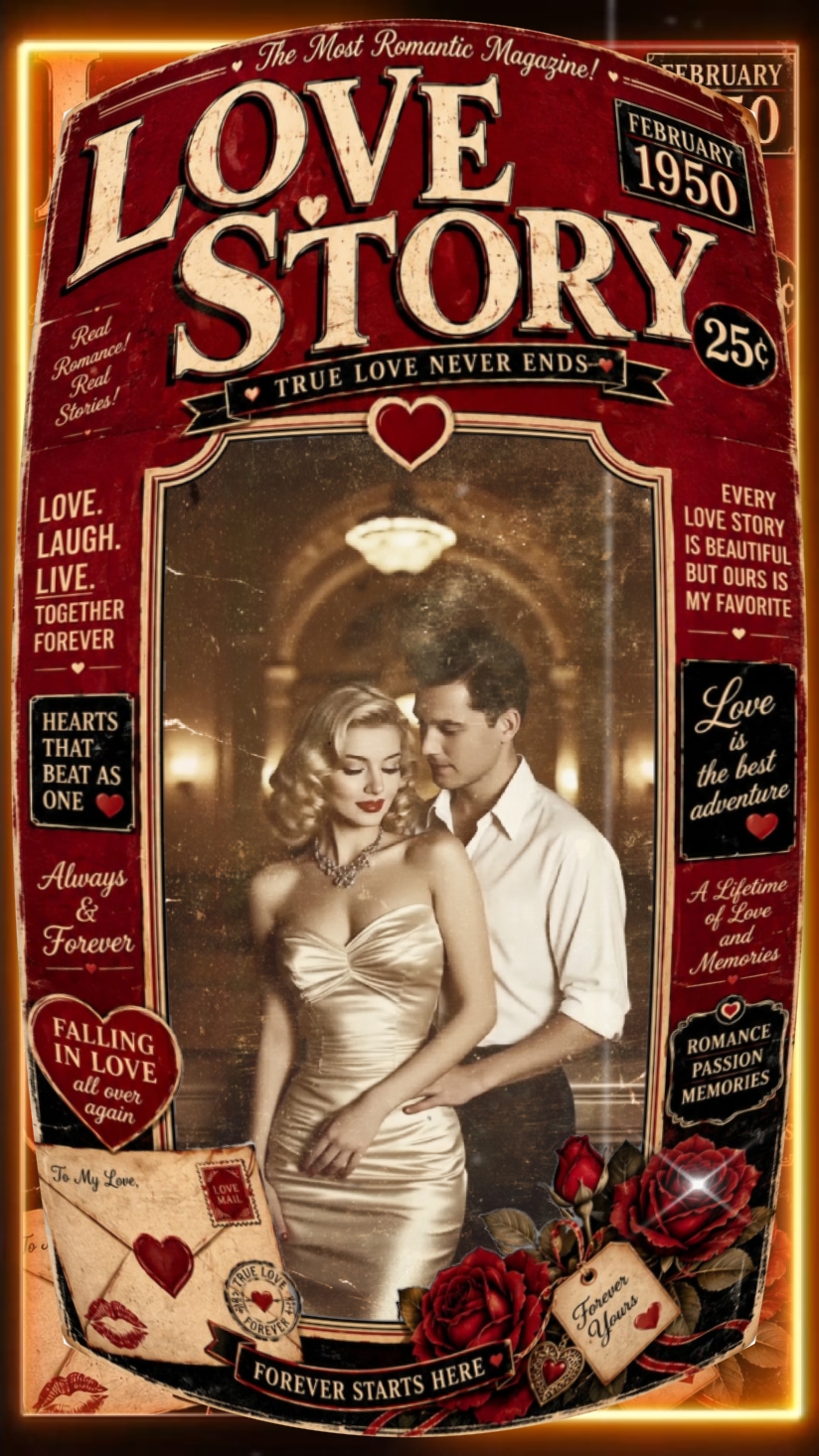 Liebesgeschichte Vintage