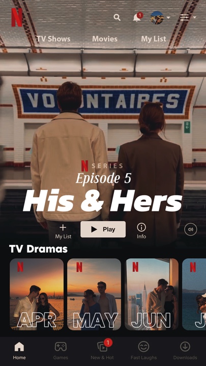 Netflix couple love 
