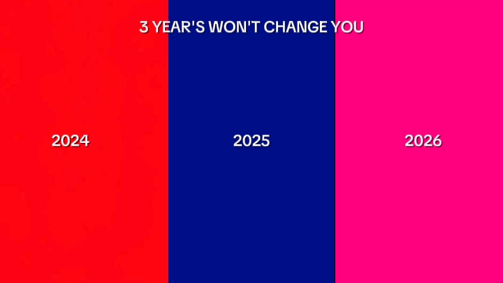 3JahreWontchangeyou